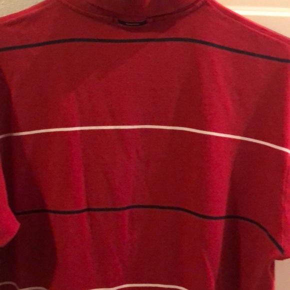 Nautica Red Button Up T-Shirt - Picture 4 of 4
